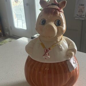 Charming horse nurse Cookie Jar